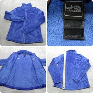 The North Face Jacket Womens Small Cobalt Blue Soft‎ Fleece Full Zip Outdoor